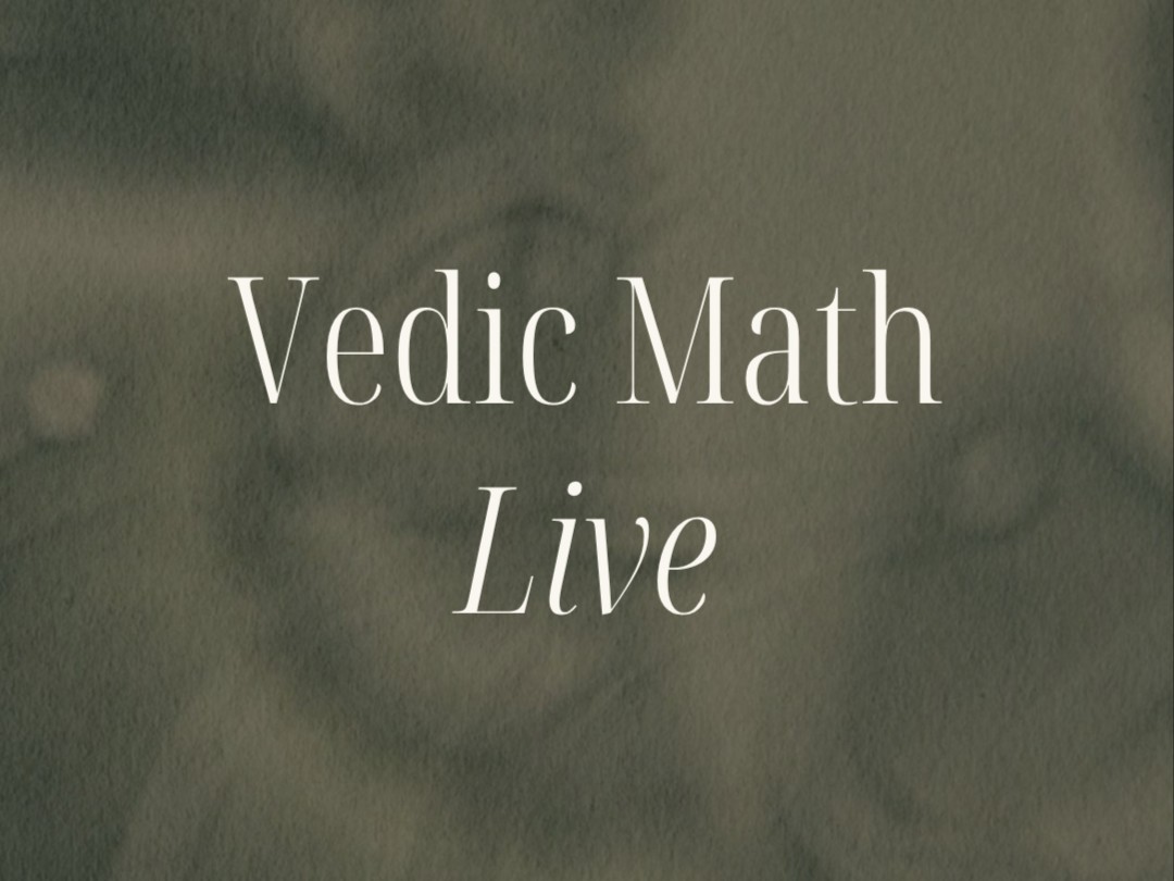 Vedic Math Live